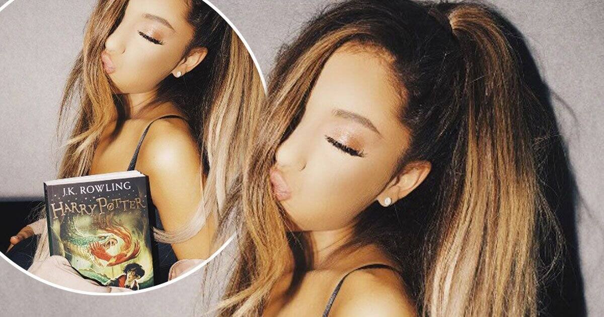 Ariana Grande es fan de todo lo relacionado con Harry Potter