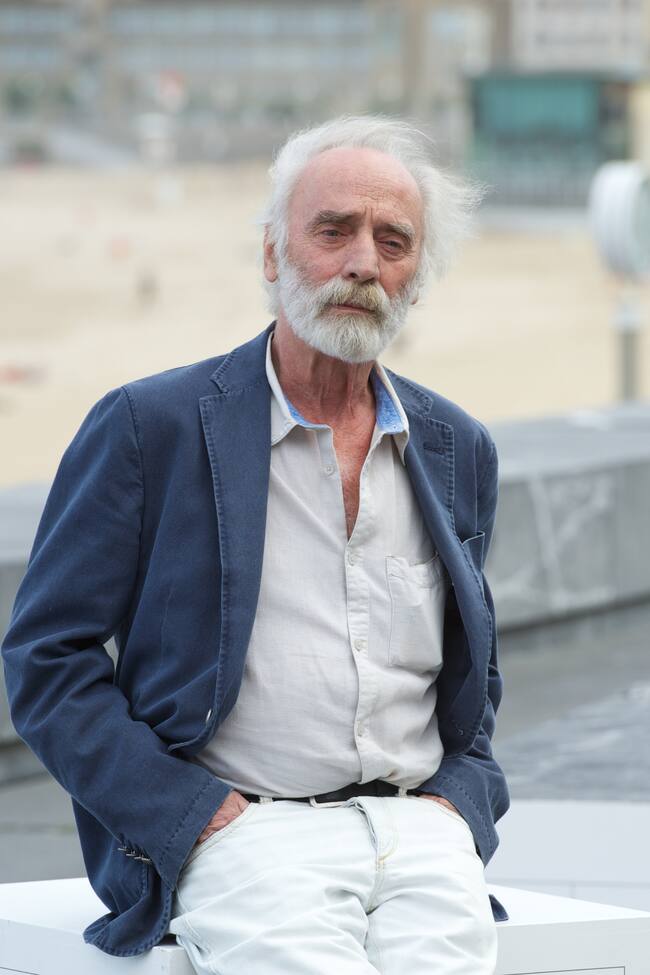 Javier Krahe, en la presentación de: "Esta No Es La Vida Privada De Javier Krahe", en septiembre de 2012.