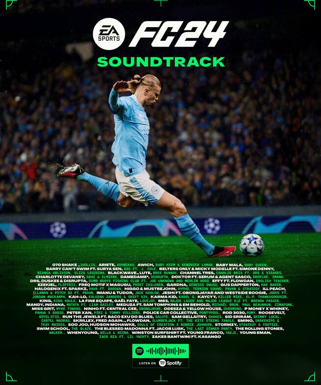 Banda sonora de EA Sports FC 24