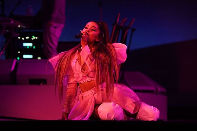 Ariana Grande en su show de Nueva York de Sweetener World Tour