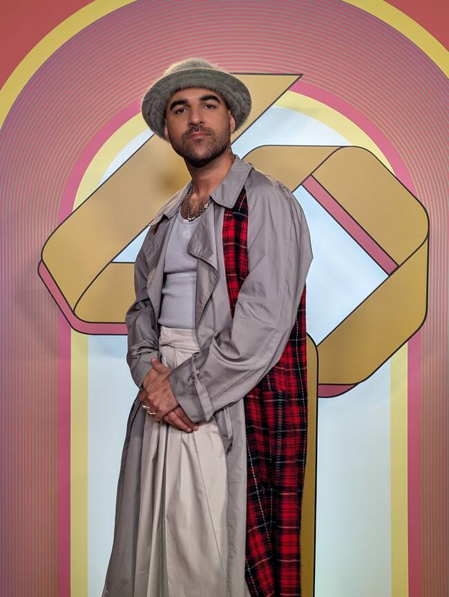 Nil Moliner en LOS40 Music Awards Santander 2023. Créditos: Albert Mullor.