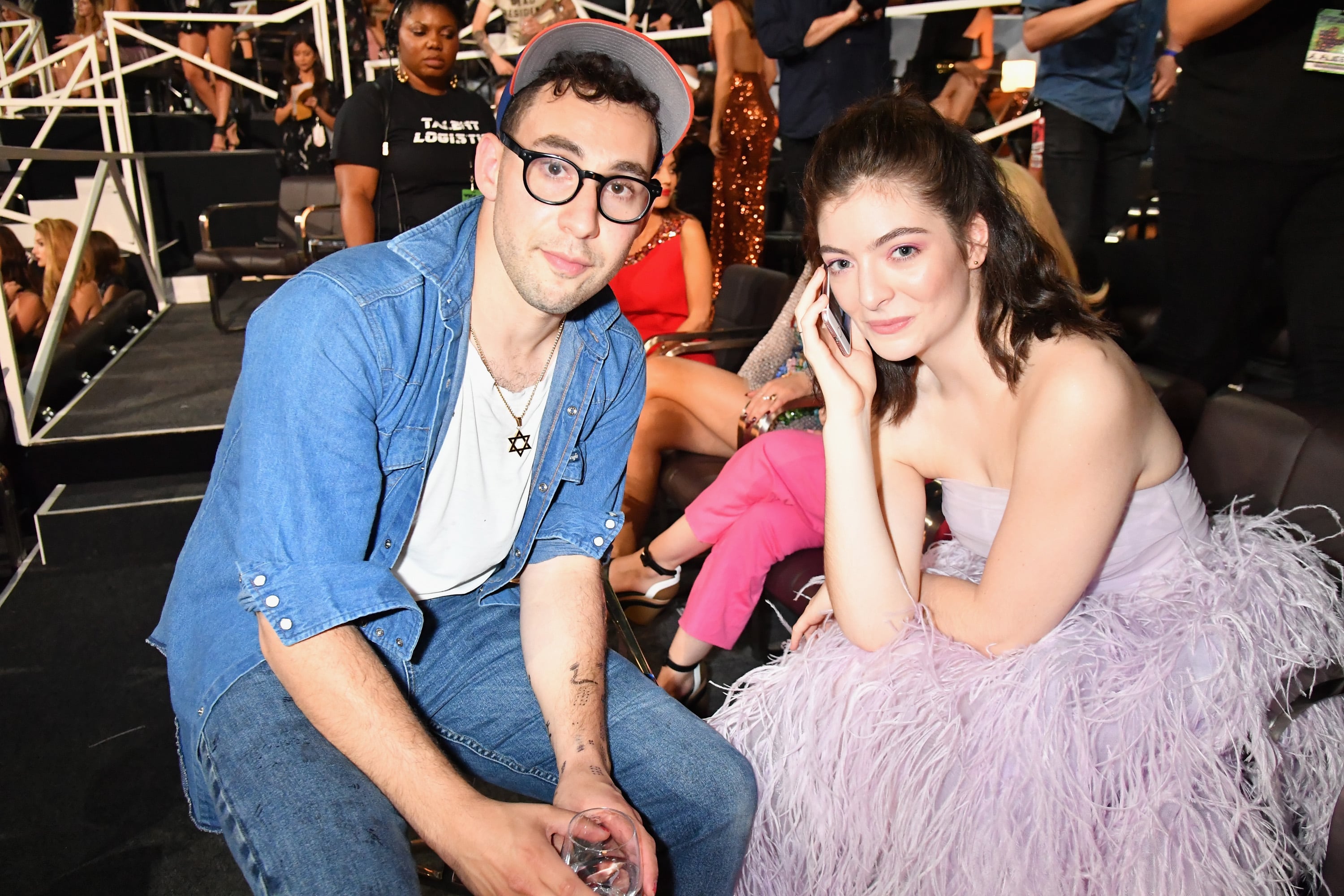 Jack Antonoff y Lorde en los MTV VMAs de 2017, / Jeff Kravitz/FilmMagic