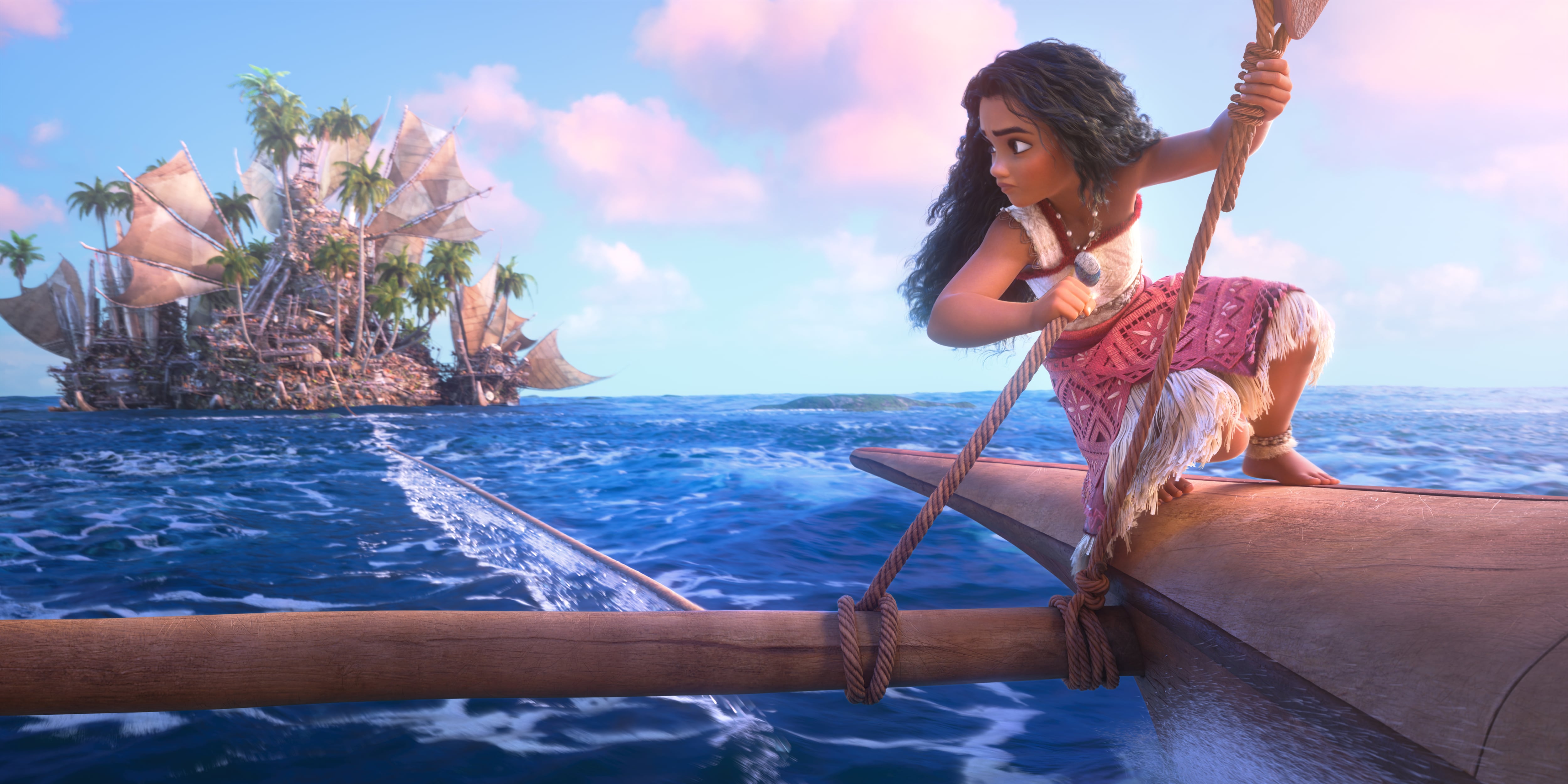 Un fotograma de &#039;Vaiana 2&#039;. / Disney