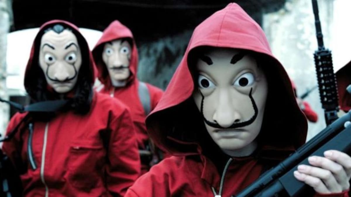 Así se verían los actores de “La casa de Papel” en Los Simpson