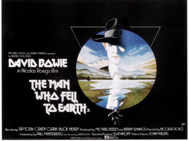 Póster de &#039;The Man Who Fell To Earth&#039;