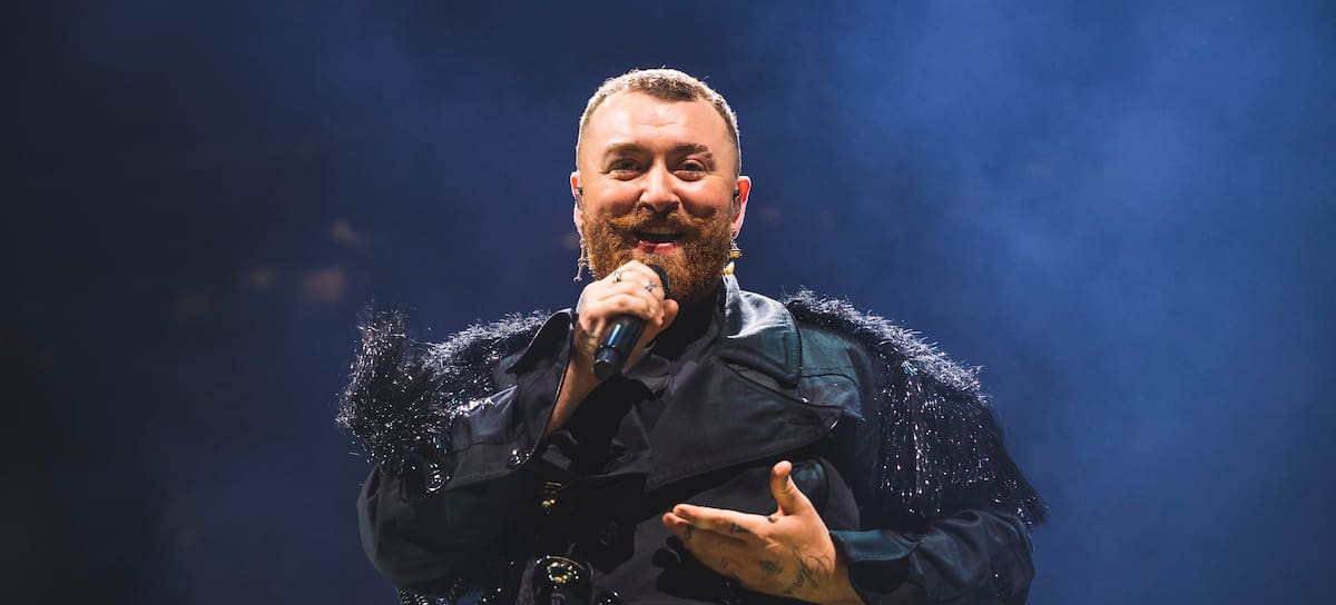 Sam Smith, en los primeros momentos de su actuación en Kalorama Madrid 2024 presentando Gloria Tour.