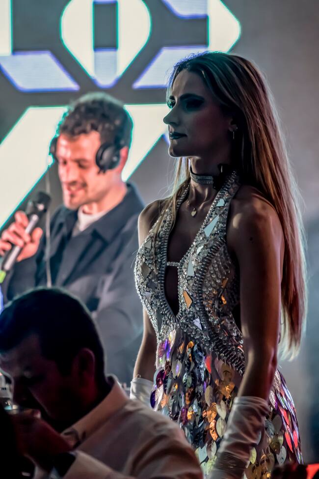 Ambiente de la Clásica fiesta ochentera en el Hotel Beatriz de Toledo.