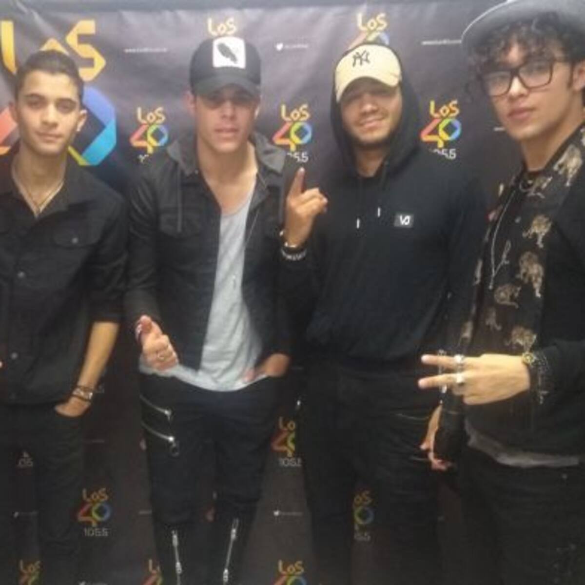 ¡Nos visitaron los chicos de CNCO!