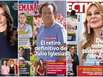 Estas son las portadas de las revistas del corazón de hoy, 2 de abril