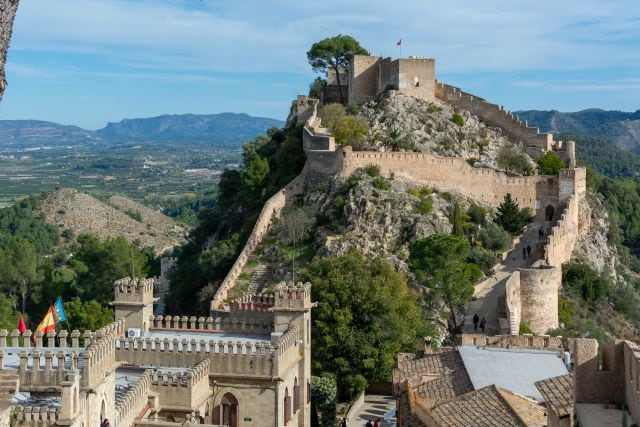 Castillo de Xàtiva.