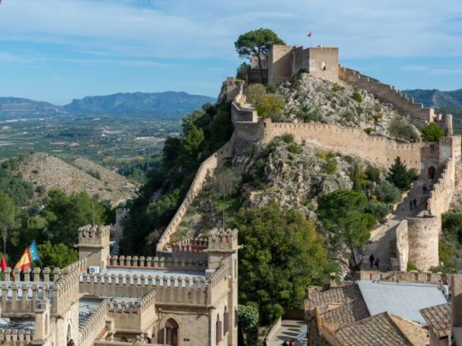 Castillo de Xàtiva.
