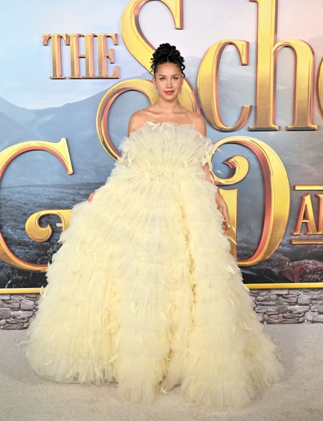 Sofia Wylie, increíble en la premiere de 'La escuela del Bien y del Mal'