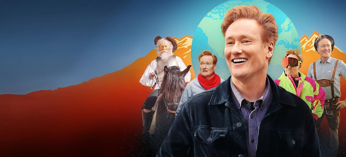 Imagen promocional de 'Siguiendo a Conan O'Brien' de HBO Max