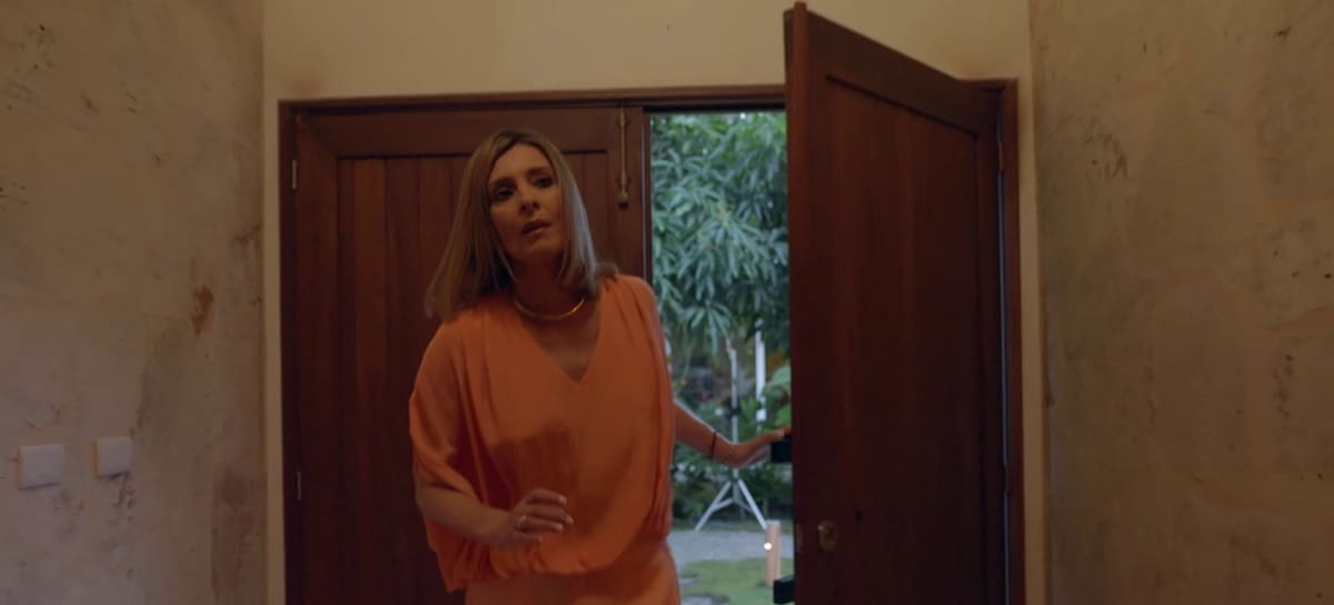 Sandra Barneda, en La audiencia de las sombras en 'La isla de las tentaciones 10'.