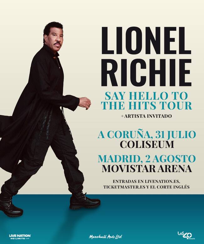 Lionel Richie, gira 'Say hello to the hits tour'