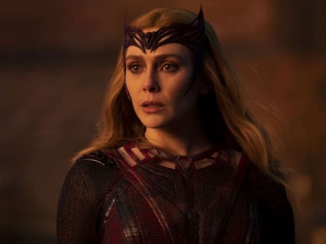 La Bruja Escarlata en 'Doctor Strange en el Multiverso de la Locura'.