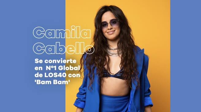 Camila Cabello se convierte en Número 1 Global de LOS40 con ‘Bam Bam’