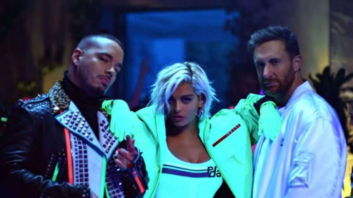 David Guetta y J Balvin, seducidos por Bebe Rexha