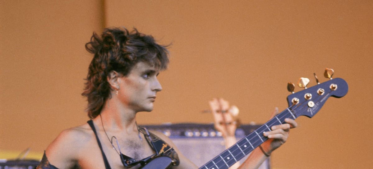 Nacho Cano en un concierto de Mecano.