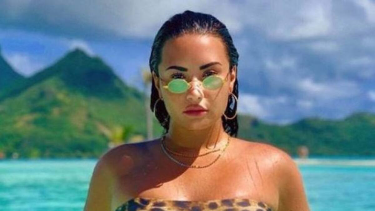 Demi Lovato publica foto en bikini y muestra orgullosa su celulitis