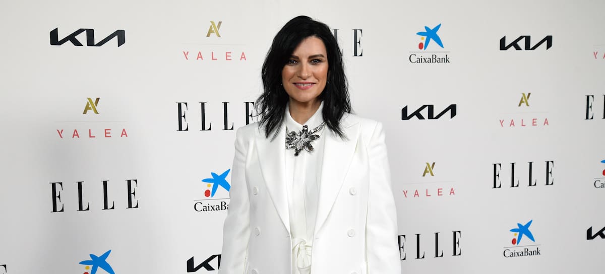 Laura Pausini en el photocall del evento 'Elle Women Summit'