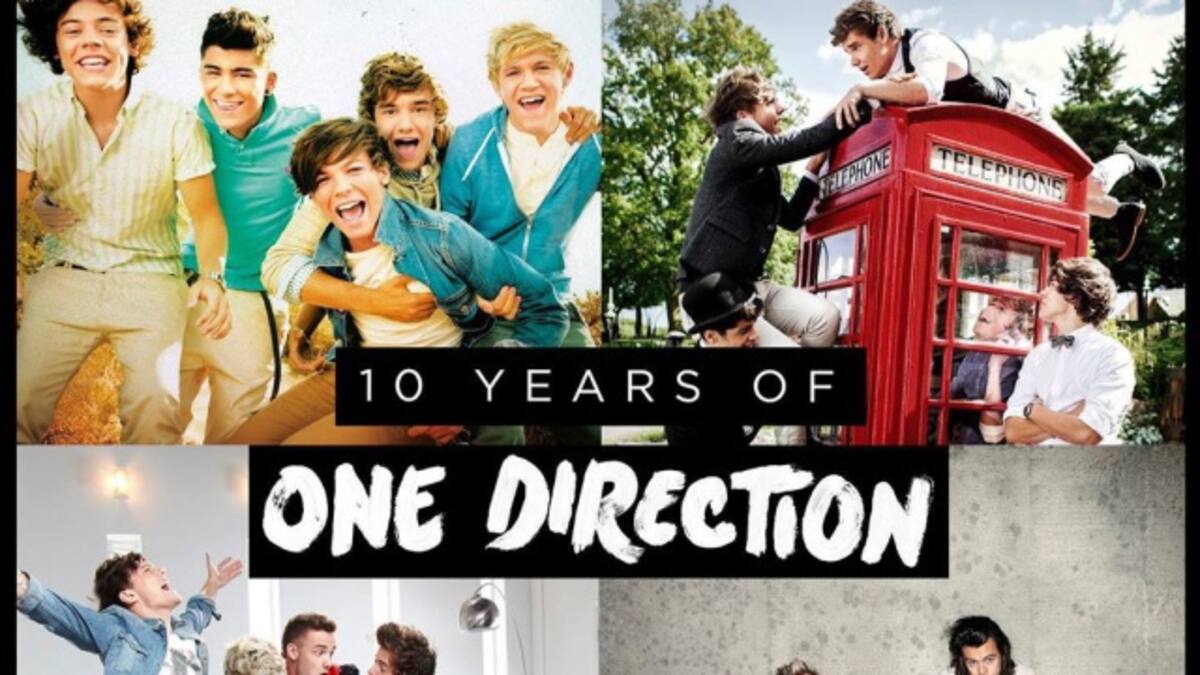 10 años de One Direction
