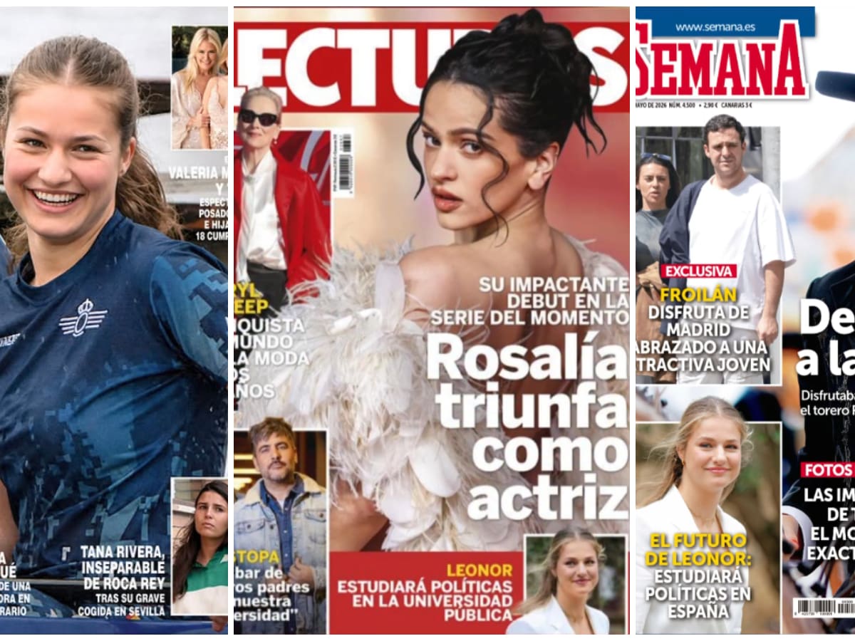 Estas son las portadas de las revistas del corazón de hoy, 29 de abril: el debut de Rosalía, el dolor de Tana Rivera y el pasado de Estopa