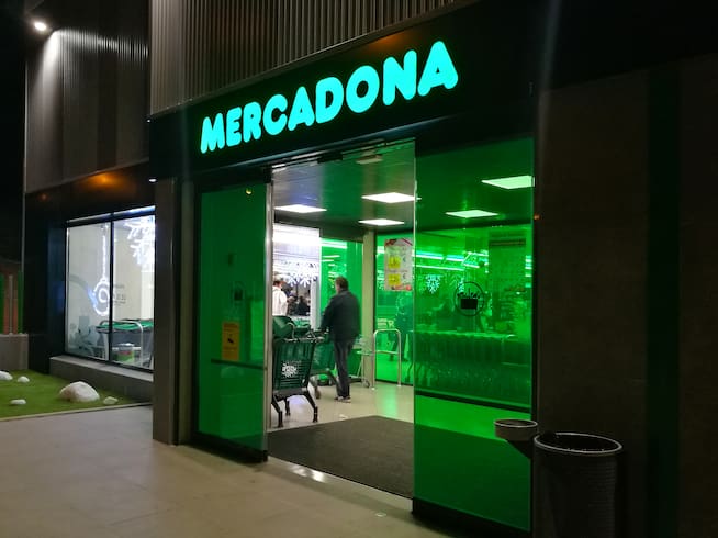 Un supermercado Mercadona en Madrid