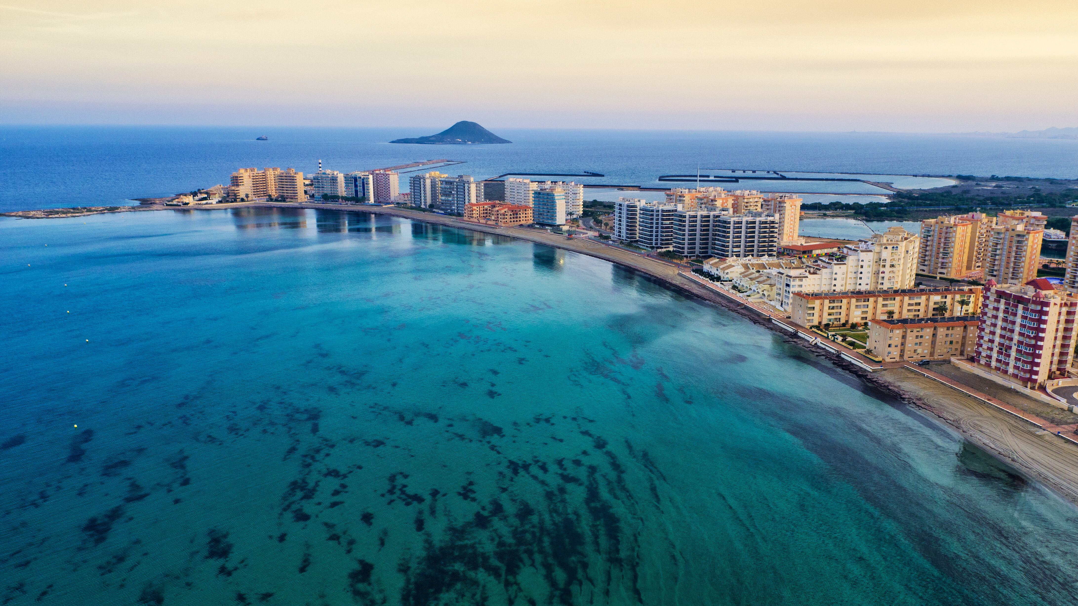 Foto panorámica de la Manga del Mar Menor