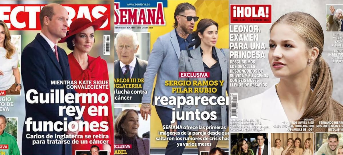 Las portadas de las revistas del corazón de hoy, 7 de febrero (Instagram)