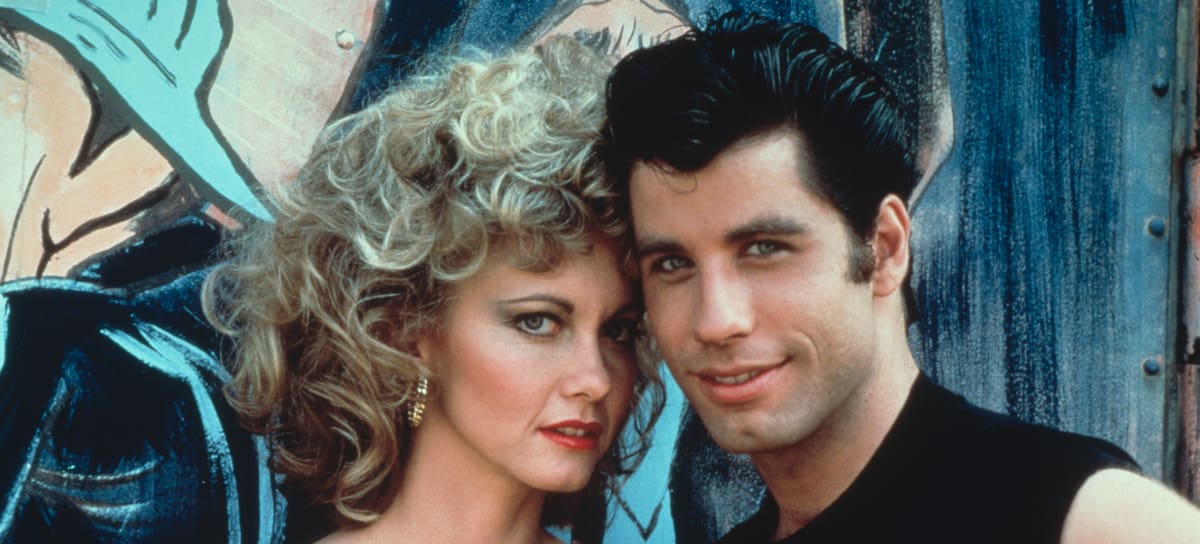 Olivia Newton-John y John Travolta en la película 'Grease', 1978. (Photo by Paramount Pictures/Fotos International/Getty Images)