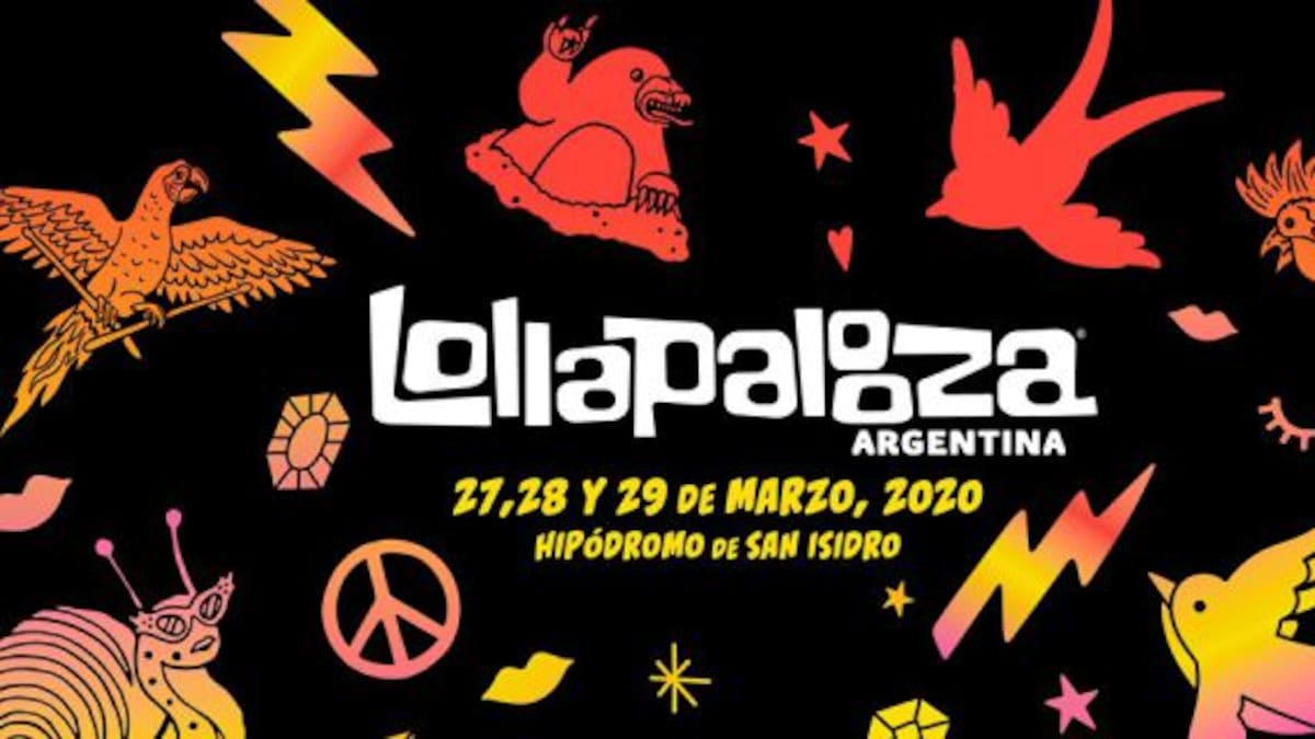 ¡Ya salió el Line Up de Lollapalooza 2020!