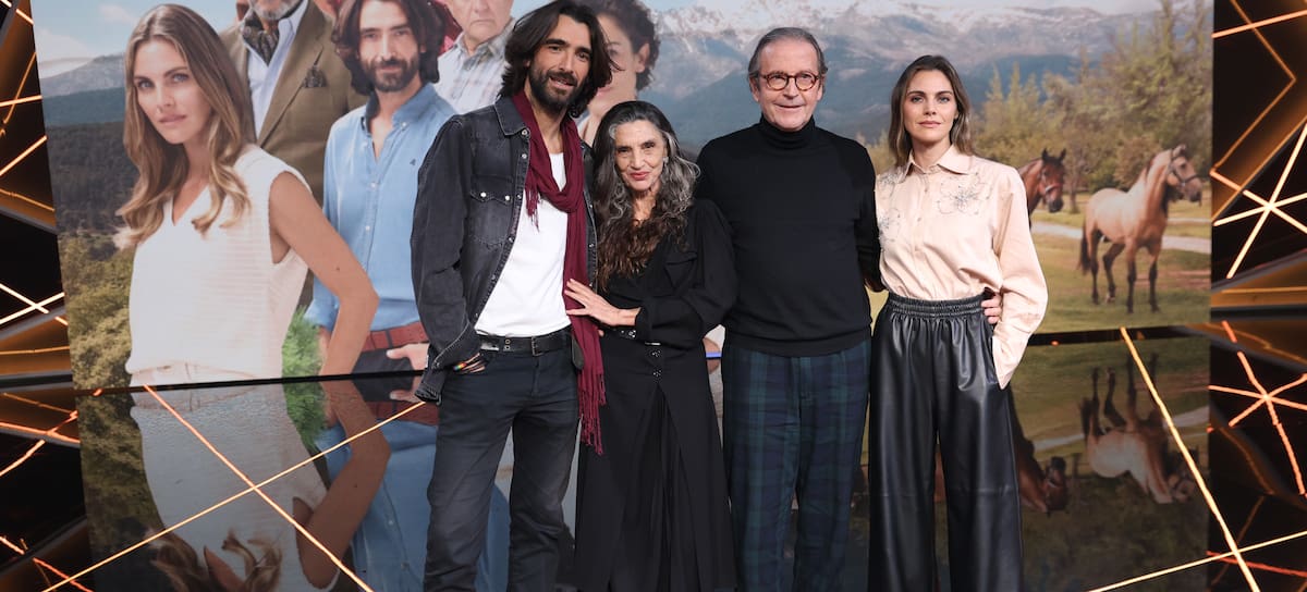 Aitor Luna, Angela Molina, Pep Munne y Amaia Salamanca