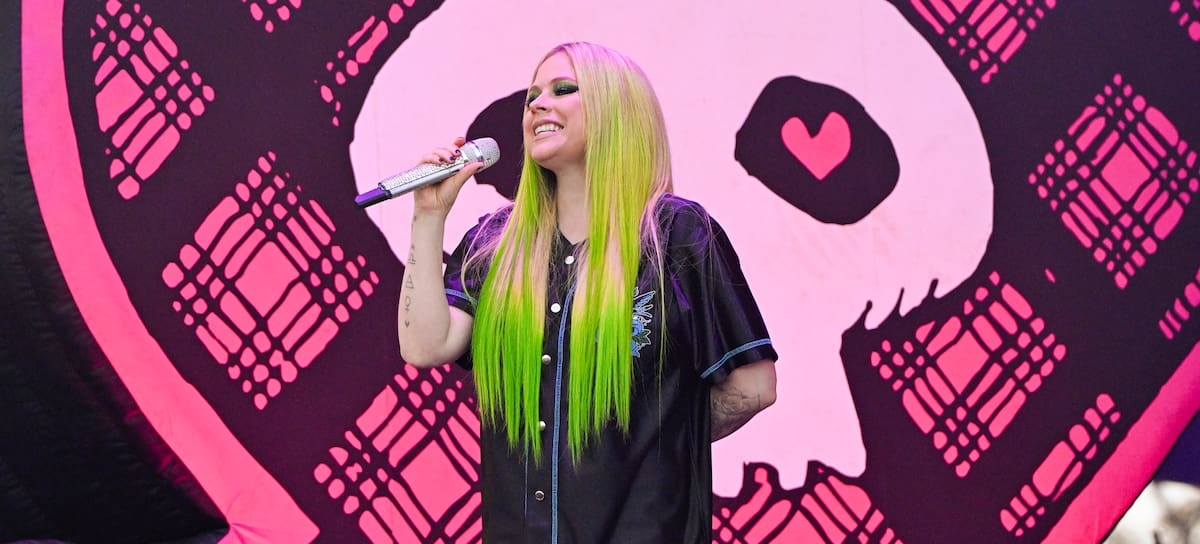 Avril Lavigne , en el Festival Boston Calling Music 2025