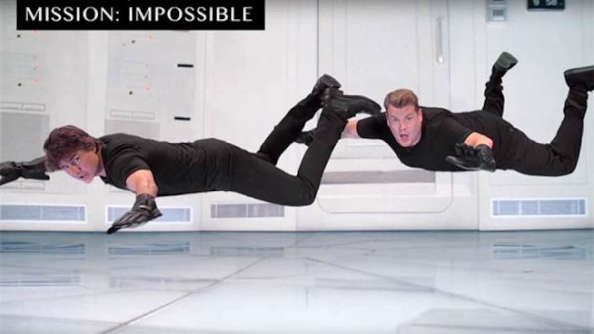 James Corden y Tom Cruise se unen en un vídeo imperdible