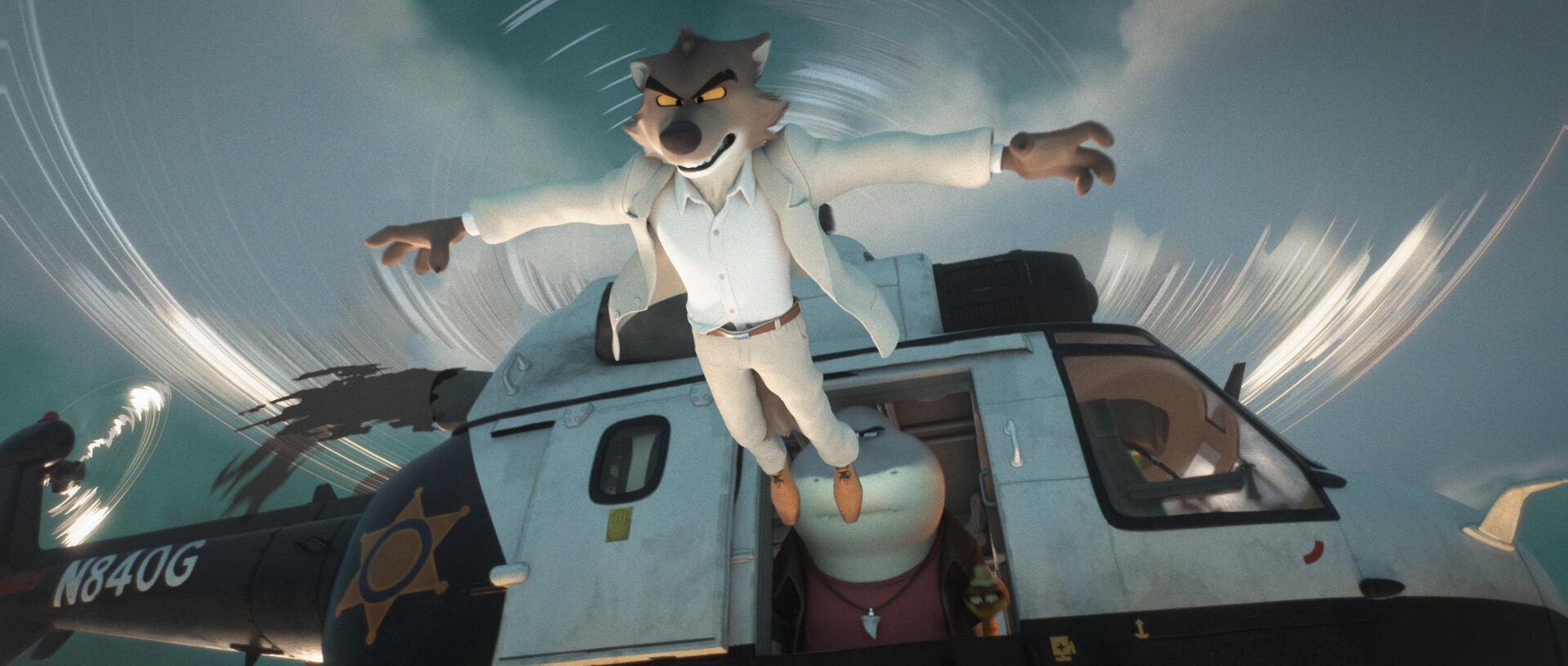 A juzgar por su hocico, parece que el Sr. Lobo no tenía el día para un salto de altura. / Universal Pictures