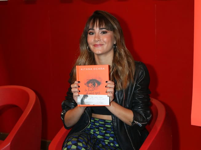 Aitana presenta su libro, &#039;La tinta de mis ojos&#039;, 2018.  (Photo by Europa Press/Europa Press via Getty Images)