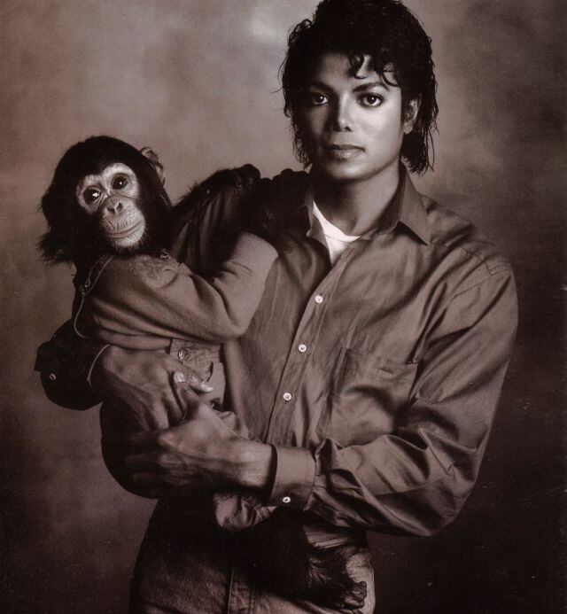 Michael Jackson & Bubbles