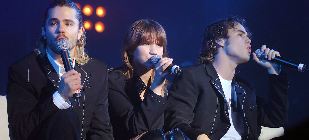 Erreway durante un concierto en La Cubierta