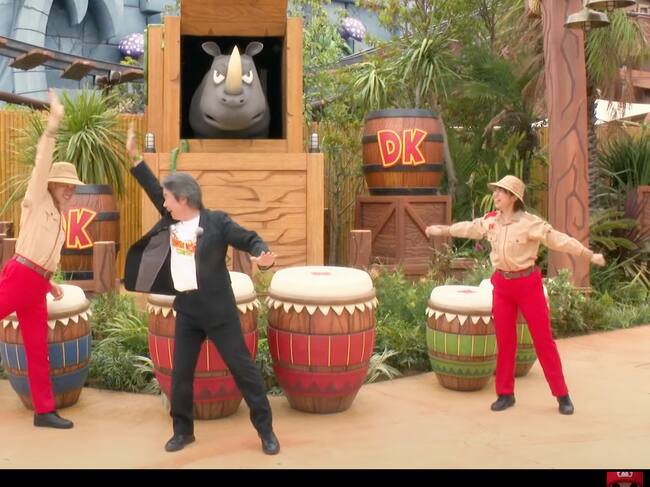 Donkey Kong en Super Nintendo WORLD