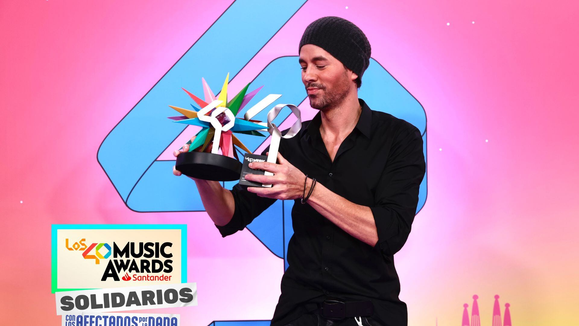 Enrique Iglesias, ganador de LOS40 Music Awards Santander 2024 (Mejor Colaboración Latina en Categoría Global Latina y Global Icon)