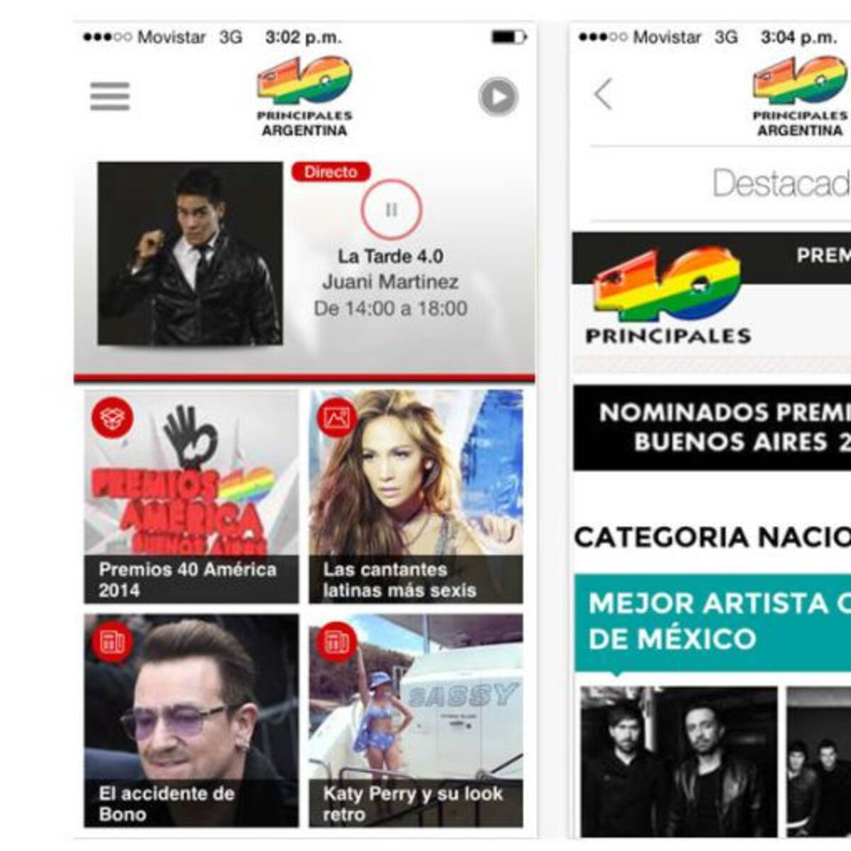 Descargá la nueva versión de la App de 40 para Android