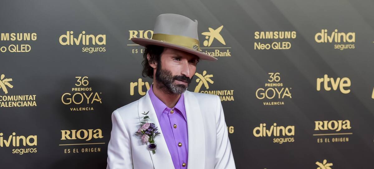 Leiva durante la gala de los Premios Goya 2022
