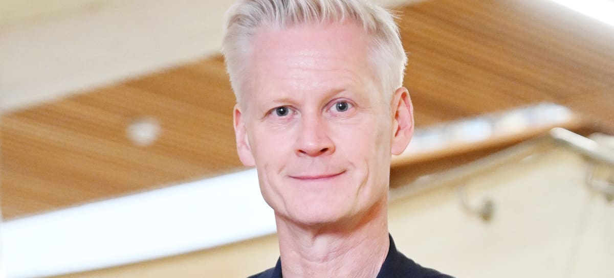 Henrik Fexeus, en el Crime Festival 2025 en Oslo.