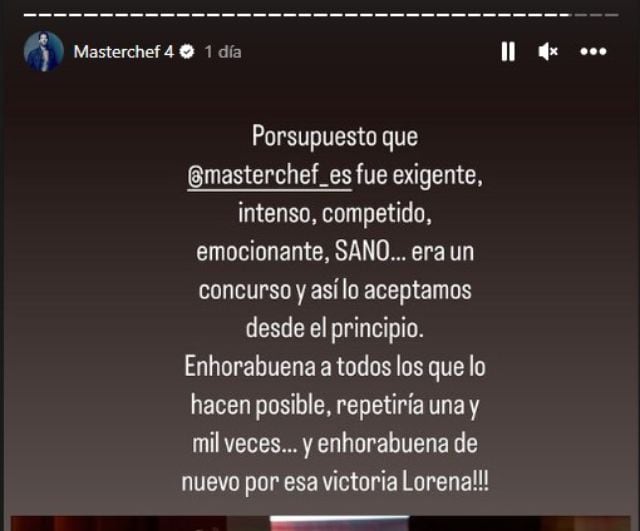 La respuesta de Manu Baqueiro a las declaraciones de Patricia Conde.