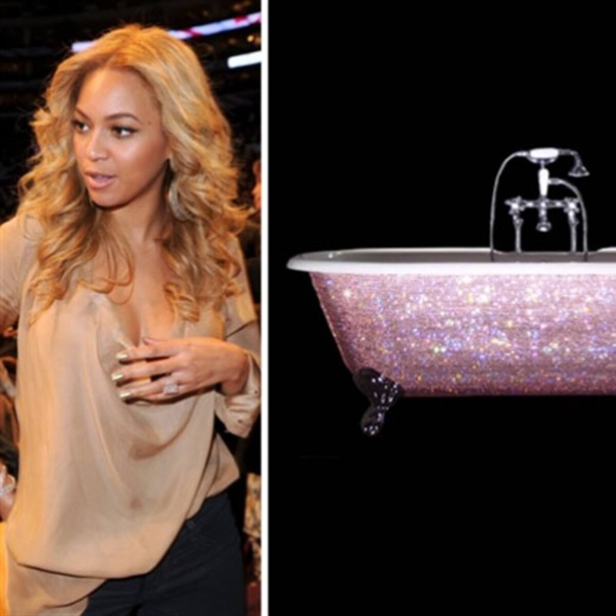 La bañadera para el bebé de Beyoncé