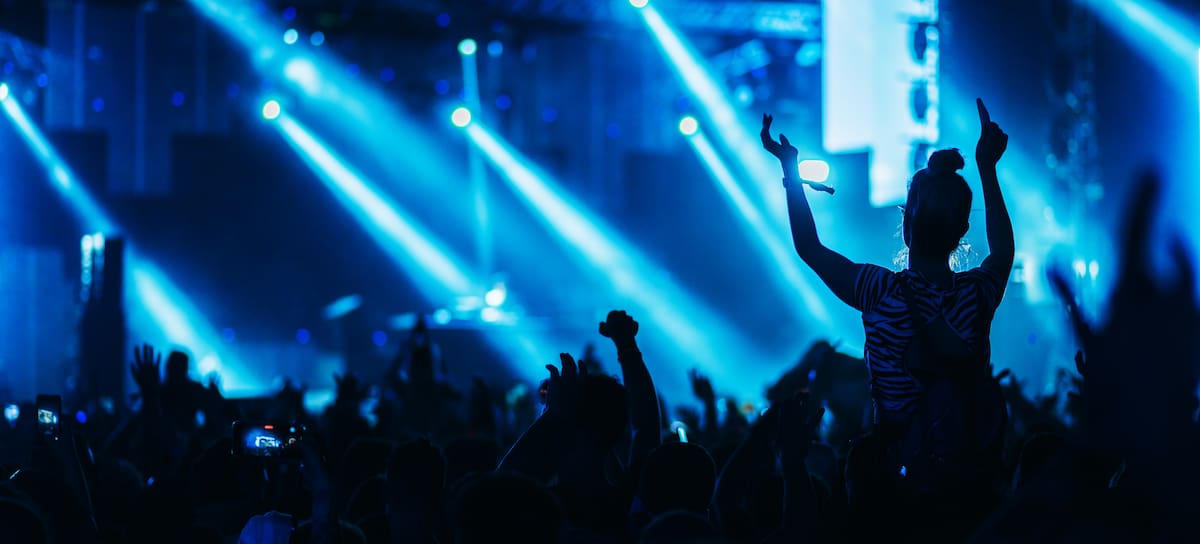 Imagen de un festival de música