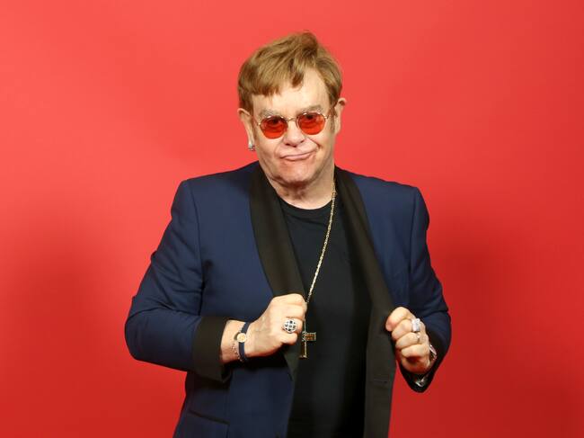 Elton John en los iHeartRadio Music Awards 2021en Los Angeles, California