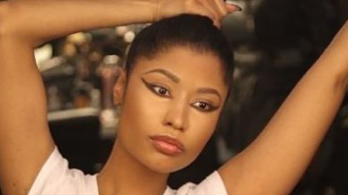 Nicki Minjaj posteó una foto super hot en Intagram