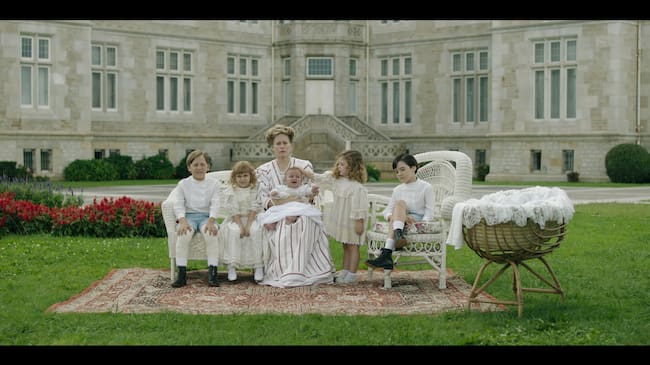 Rodaje de Ena en el Palacio de la Magdalena